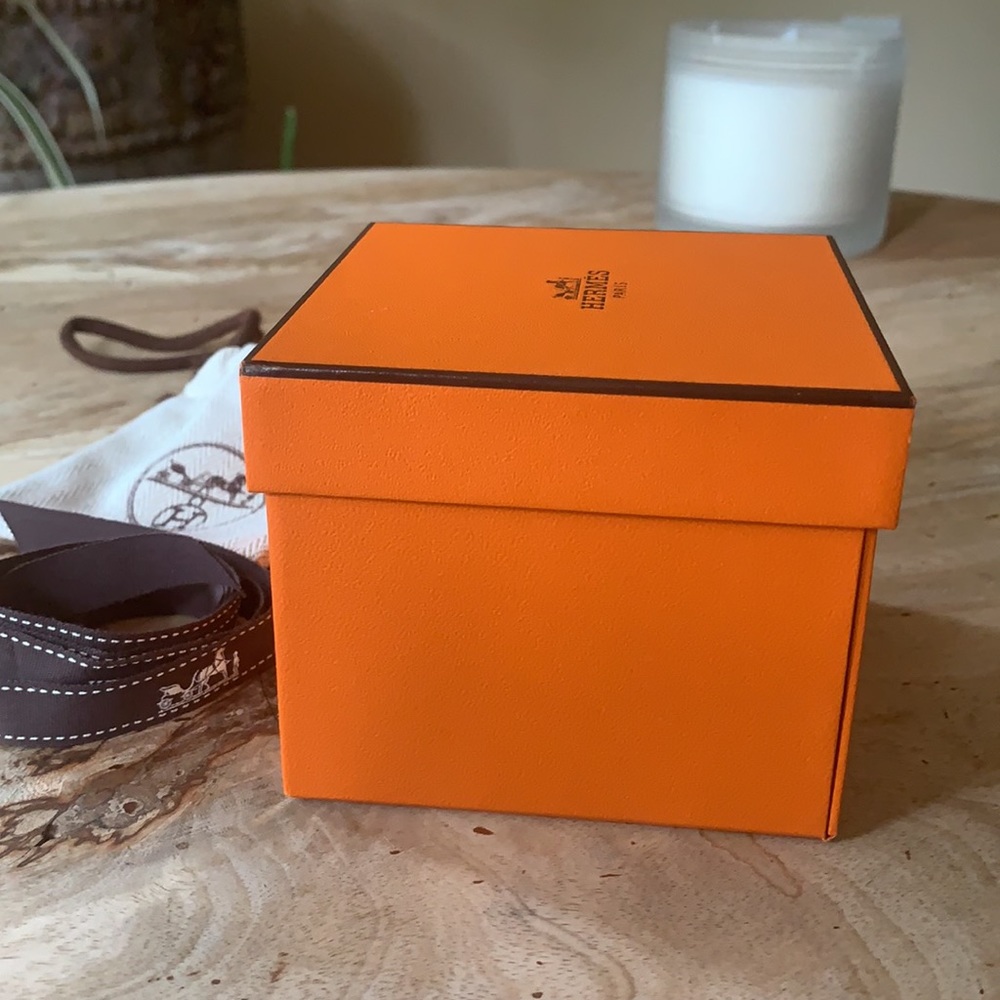 HERMÈS Jewelry Giftbox set w/pouch, ribbon - - Picture 5 of 11